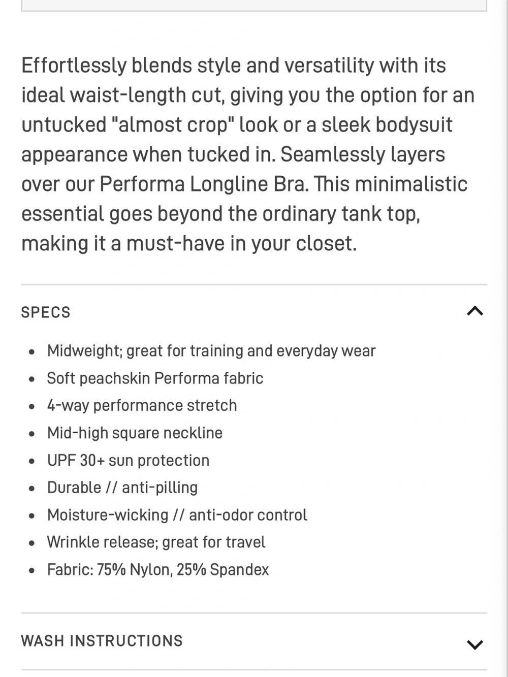 ☀️ UNRL ‘Performa Fitted Tank’